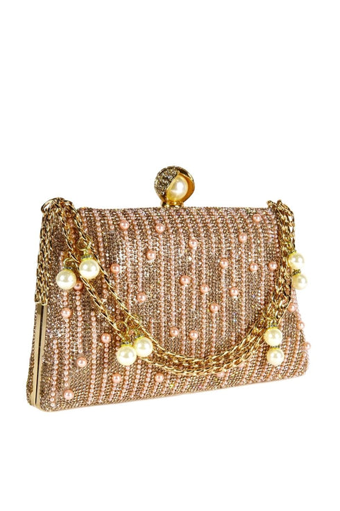 Women Clutch - 15252B - Party Bag - Walkeaze